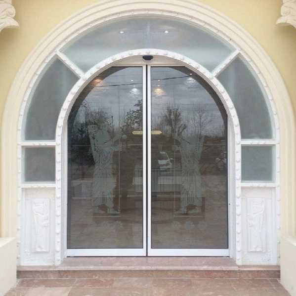 درب اتوماتیک شیشه ای