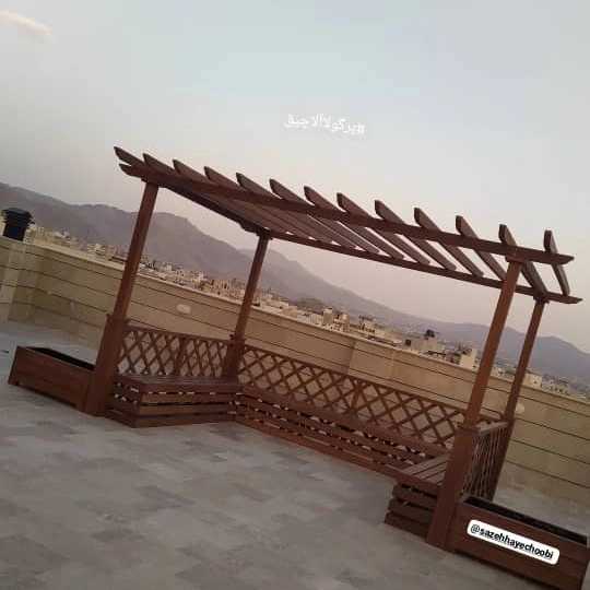 پرگولا چوبی