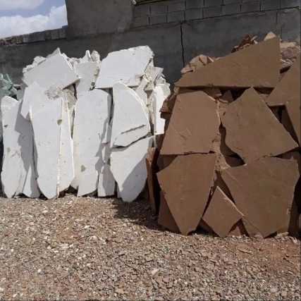 تولید و فروش انواع سنگهای لاشه رنگهای متنوع جلالی میگون تهران