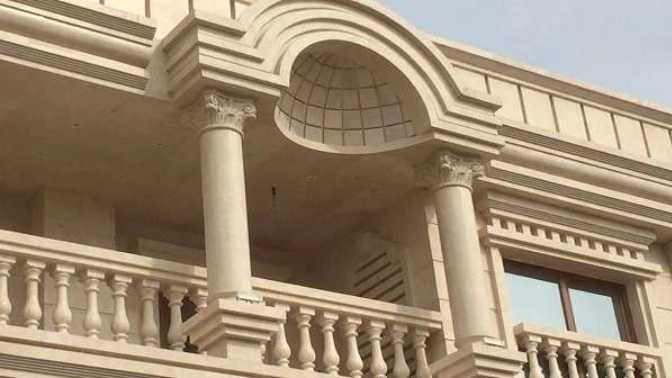 خدمات سنگ کاری نما رومی مدرن سنگ کاری کمال در قشم