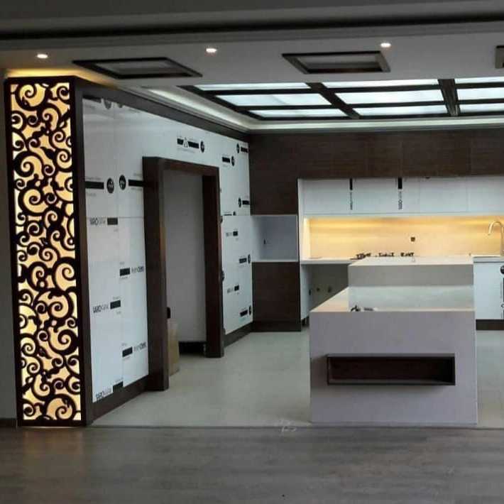 وسایل چوبی وام دی اف در دکوراسیون چوبین در همدان