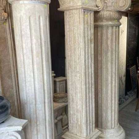 تولیدی ستون های سنگی گرد کاظمی