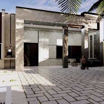 طراحی نمای ساختمان مینایی