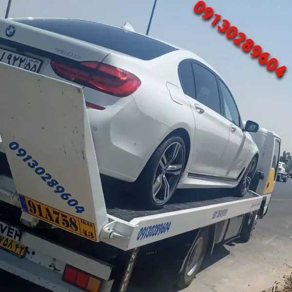 حمل خودرو از اتوبان مجموعه آران بیدگل