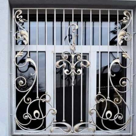 نرده استیل درب آکاردئونی و پنجره فلزی