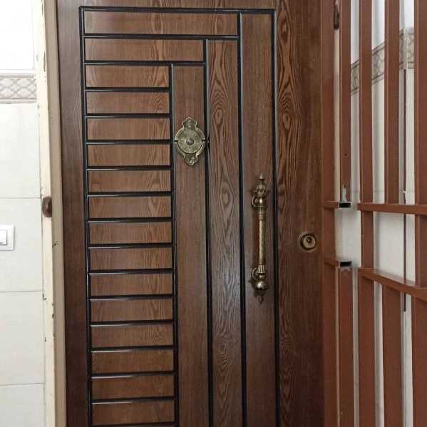 انواع درب چوبی