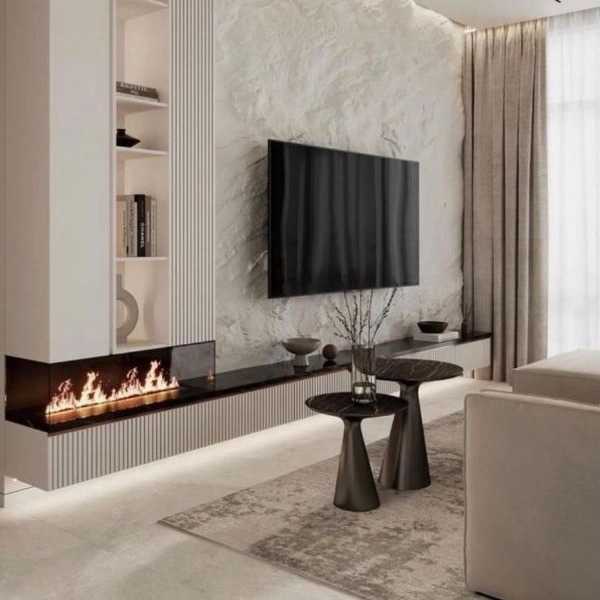 شومینه برقی و گازی شعله نما