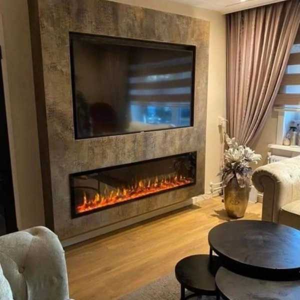 شومینه برقی و گازی شعله نما