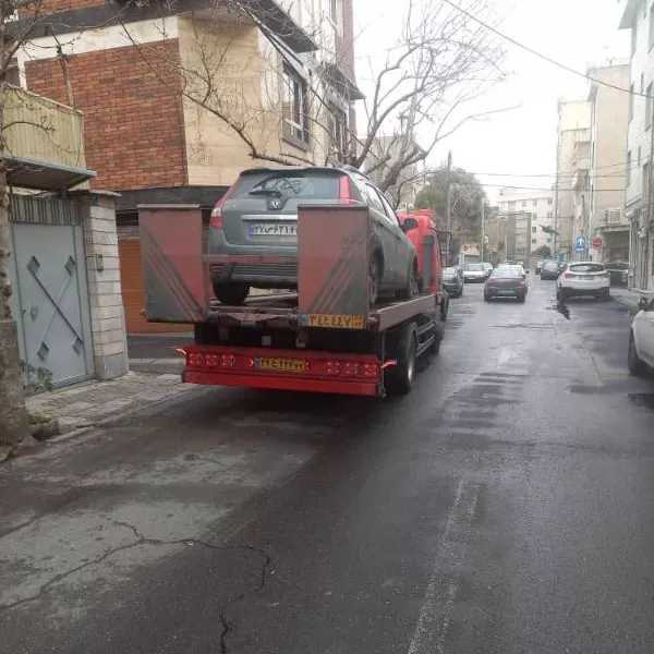 خودرو بر و جرثقیل جاده هراز قائم
