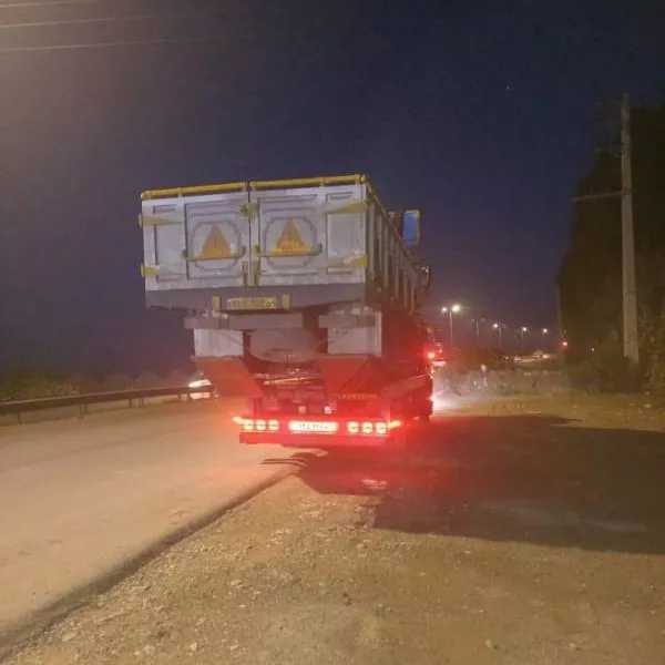 خودرو بر و جرثقیل جاده هراز قائم