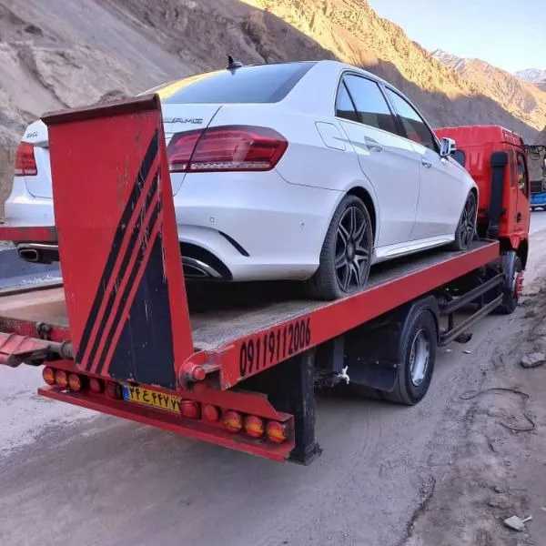 خودرو بر و جرثقیل جاده هراز قائم