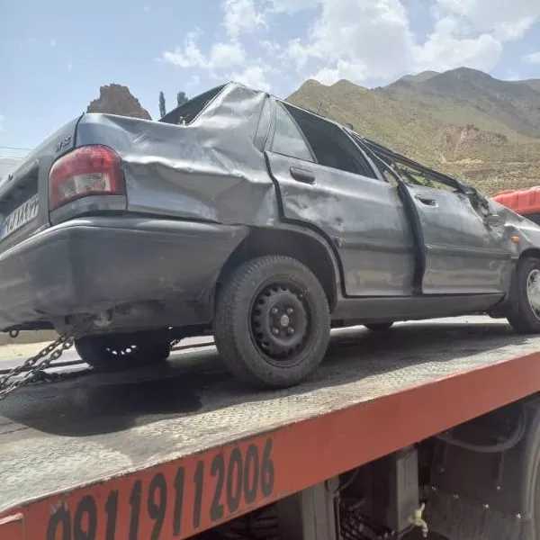 یدک کش و امدادخودرو جاده هراز قائم
