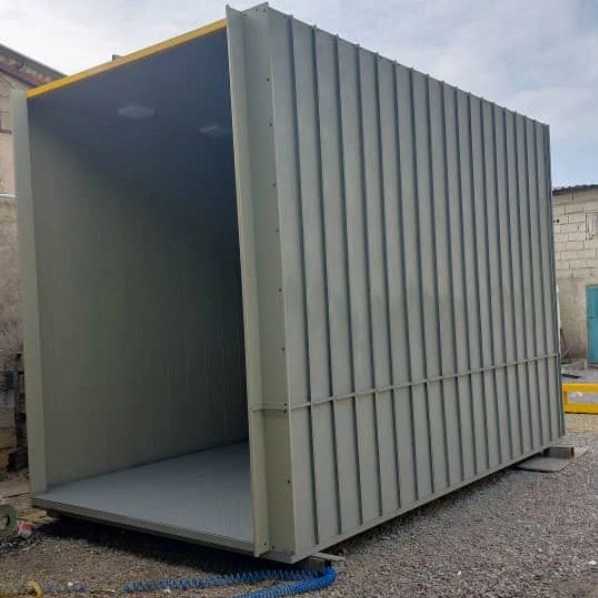 کابین صنعتی باربر و ماشین بر