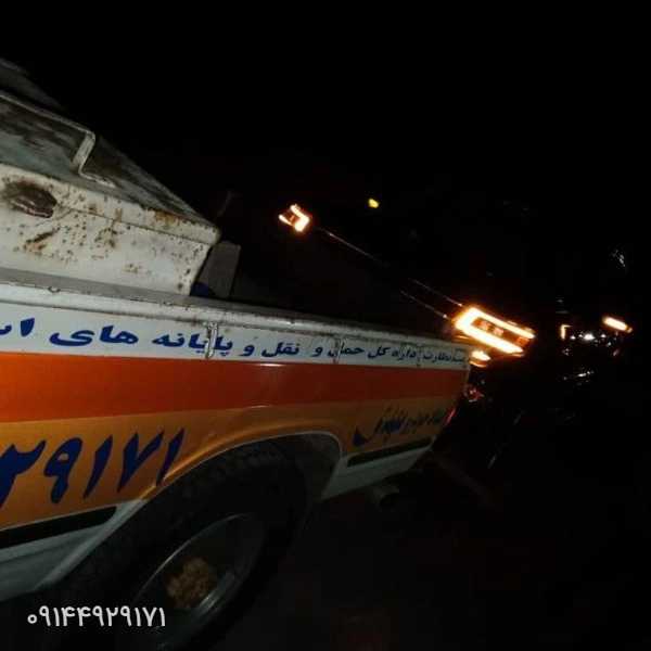 خودروبر جاده هادیشهر جلفا حسین پور