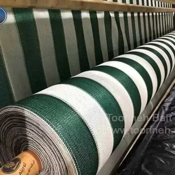 توری سایبان دو رنگ (شید الوان)