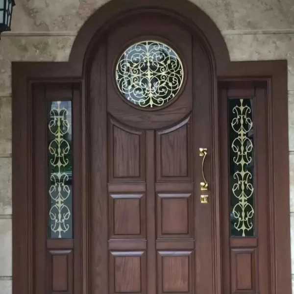 پله پیچ و نرده چوبی و مصنوعات چوبی ماکان چوب