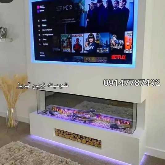 شومینه های ۳بعدی ۳طرفه یاu(برقی،گازی)