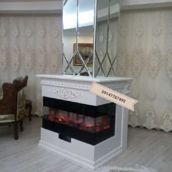 شومینه های ۹۰درجه یا Lمدرن(برقی،گازی)