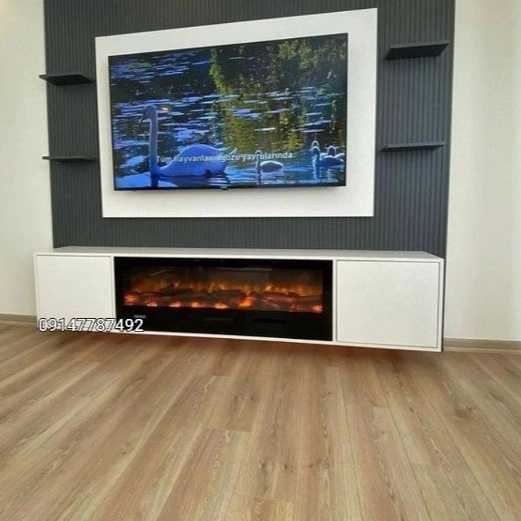 شومینه های ۳بعدی ۳طرفه یاu(برقی،گازی)