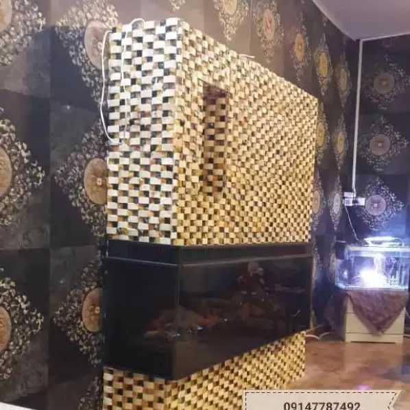 شومینه های ۹۰درجه یا Lمدرن(برقی،گازی)