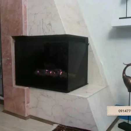 شومینه های ۹۰درجه یا Lمدرن(برقی،گازی)