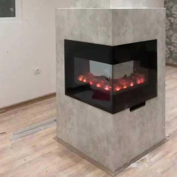 شومینه های ۹۰درجه یا Lمدرن(برقی،گازی)