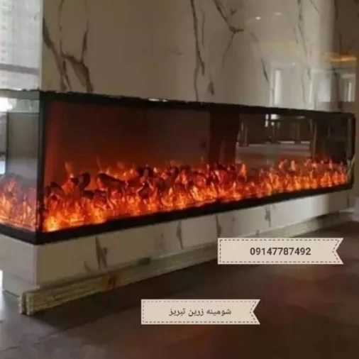 شومینه های ۹۰درجه یا Lمدرن(برقی،گازی)