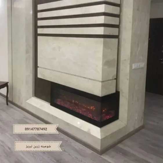 شومینه های ۹۰درجه یا Lمدرن(برقی،گازی)