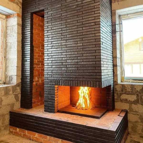 شومینه و باربیکیو و آجر نمای سنتی خوشحال