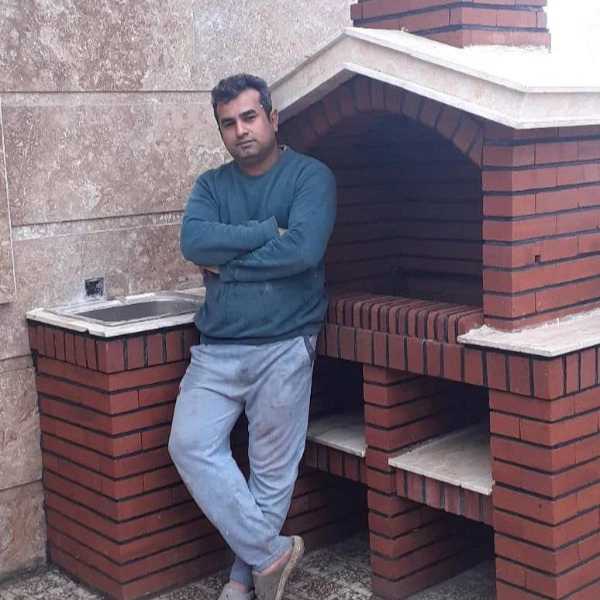 شومینه و باربیکیو و آجر نمای سنتی خوشحال