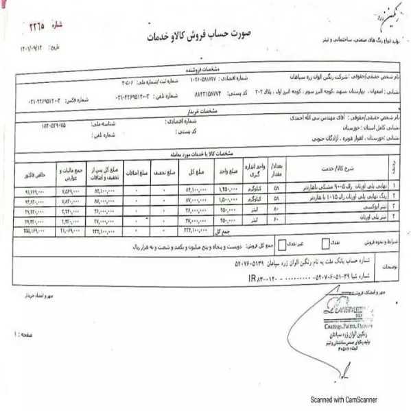 رزومه شرکت