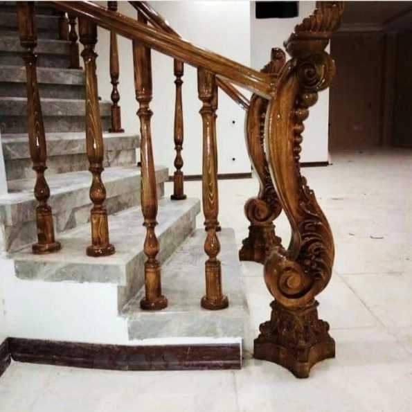 نرده چوبی