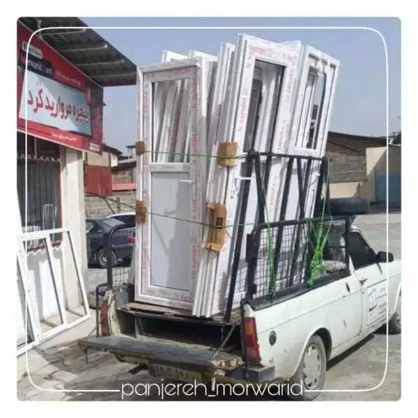درب توری و شیشه تک جداره