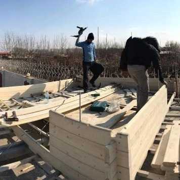 مراحل ساخت کلبه لاگ