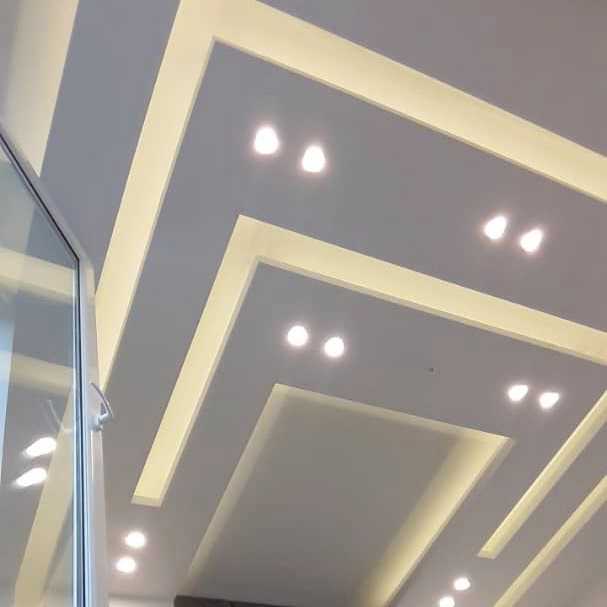 اجرای تایل معرق و کامپوتایل و سقف کشسان لابل در رامسر و تنکابن