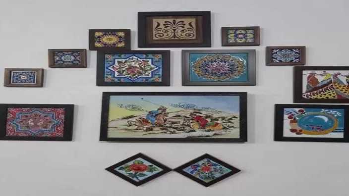 فروش و اجرای کاشی سنتی هفت رنگ معماری سنتی بهار ایران سلیمانی در اصفهان