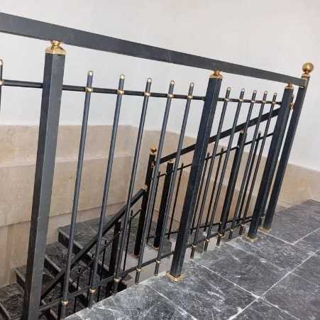 نرده استیل درب آکاردئونی و پنجره فلزی