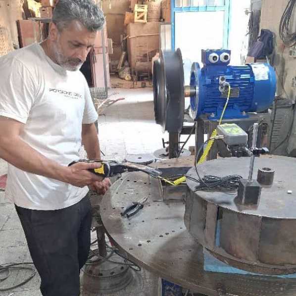 فن بالانس و هواکش صنعتی