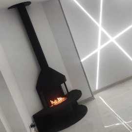 شومینه برقی و گازی شعله نما
