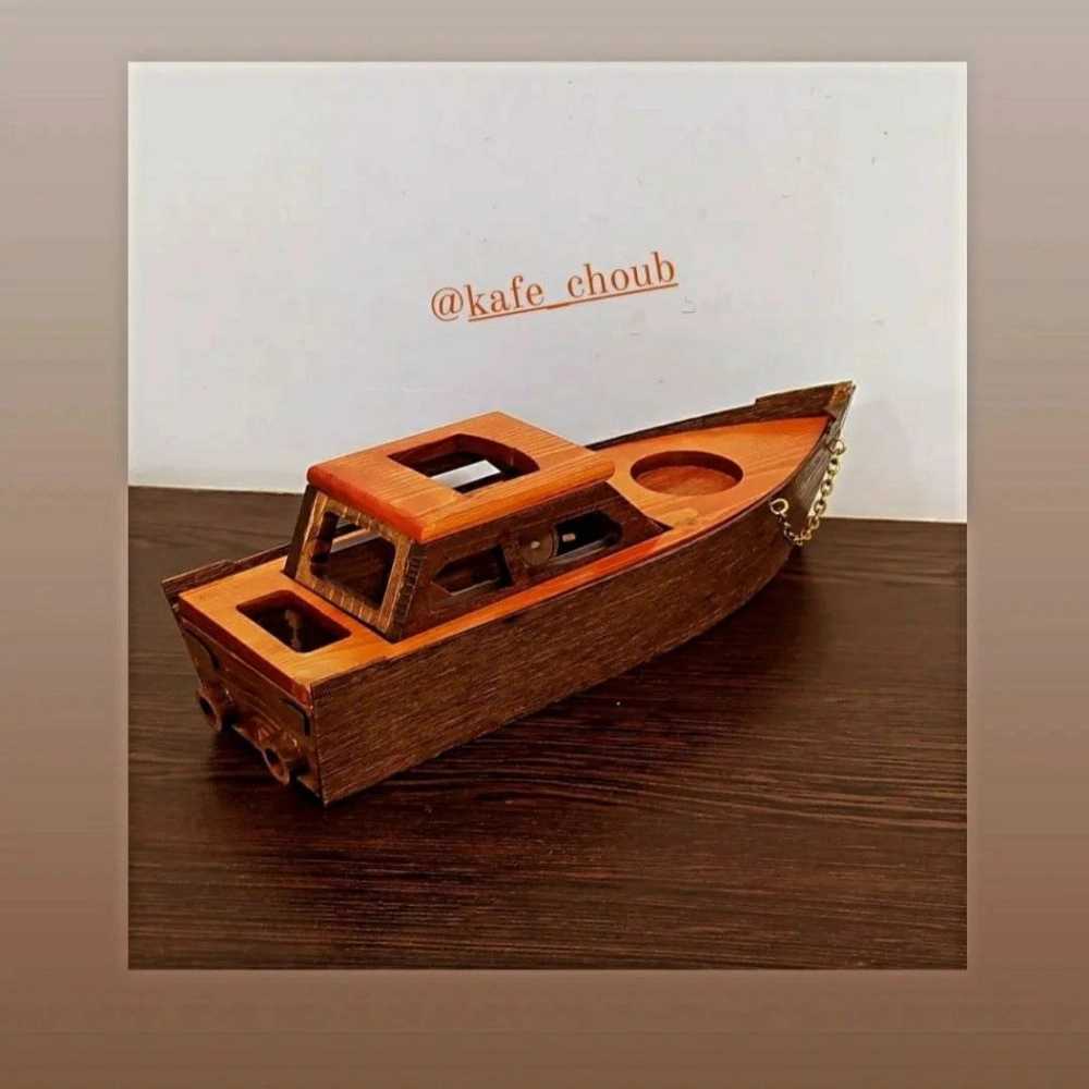 نام محصول: قایق چوبی 10اینچ(25سانتی متر) _______________ کد محصول:00904647