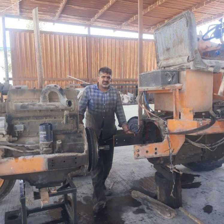 تعمیرات ماشین آلات کشاورزی رضایت در سمنان