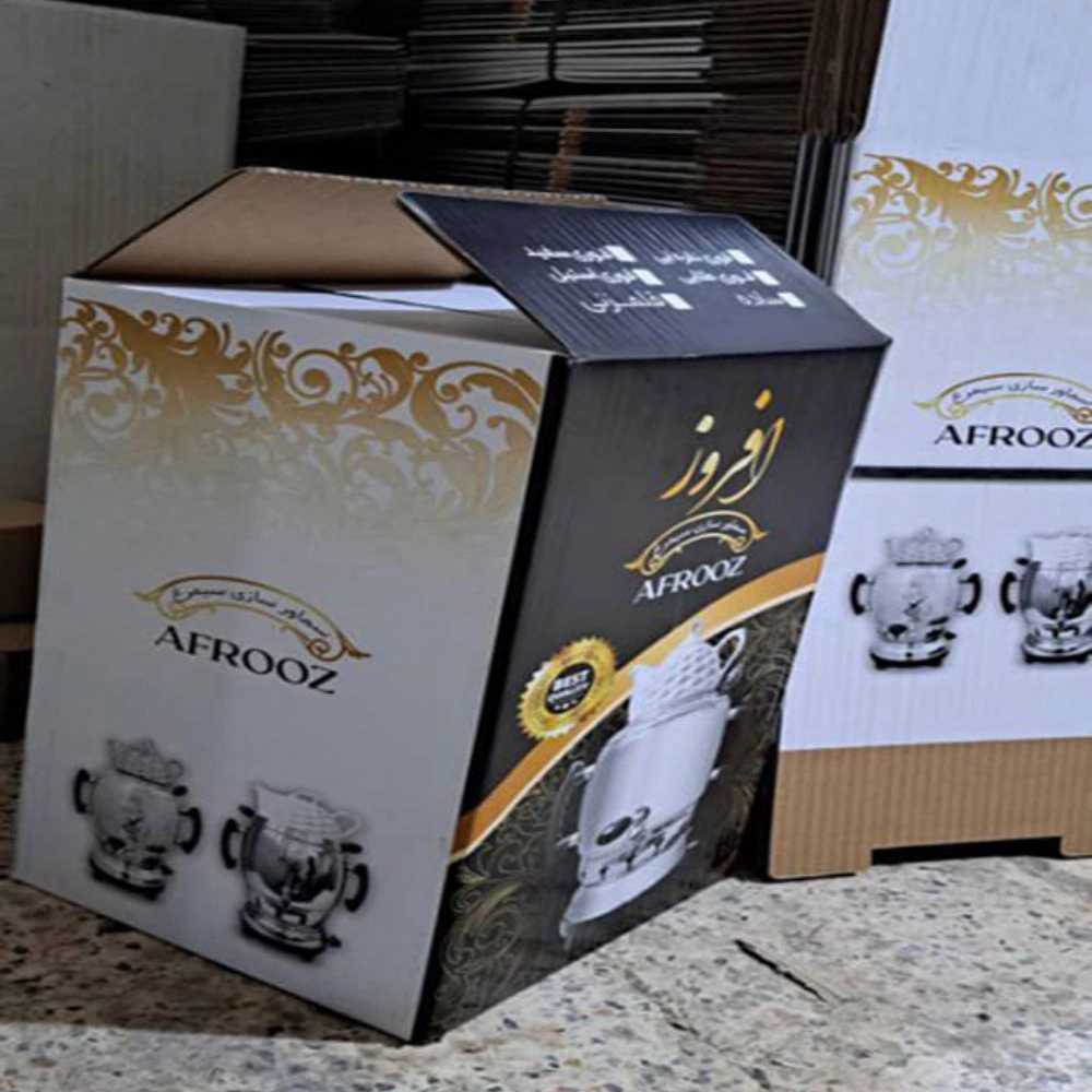 تولیدی کارتن ساده چاپی