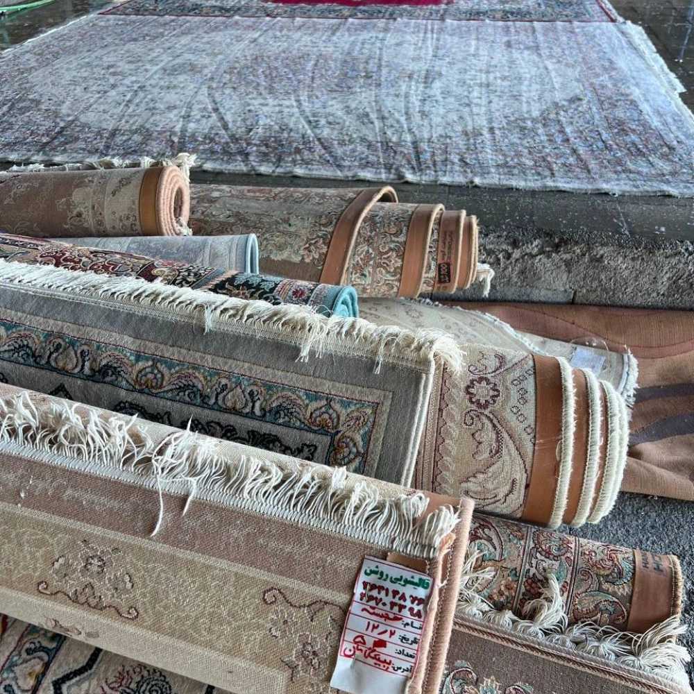 کارخانه قالیشویی روشن در شهرک صدرا شیراز