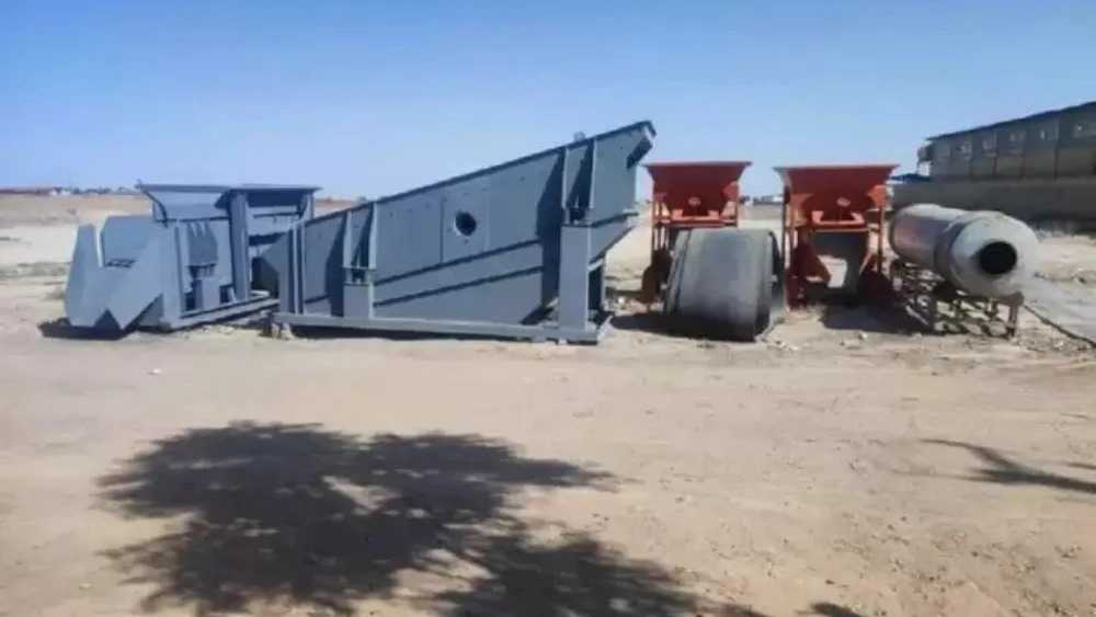 سنگ شکن منافی، طراحی و ساخت دستگاه شن و ماسه در تهران