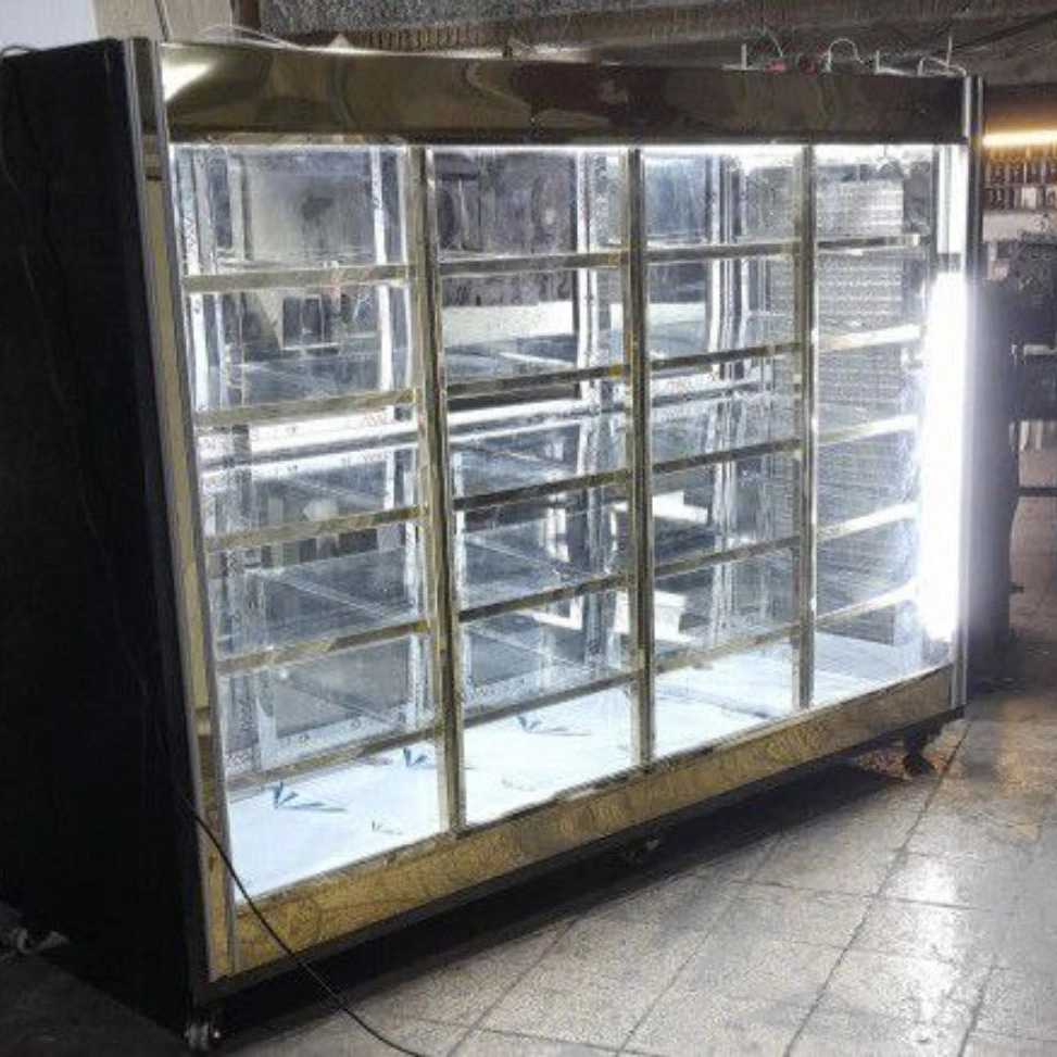 کولاک سرما، تولید یخچال صنعتی فروشگاهی سردخانه هاپیر مارکت در کرج