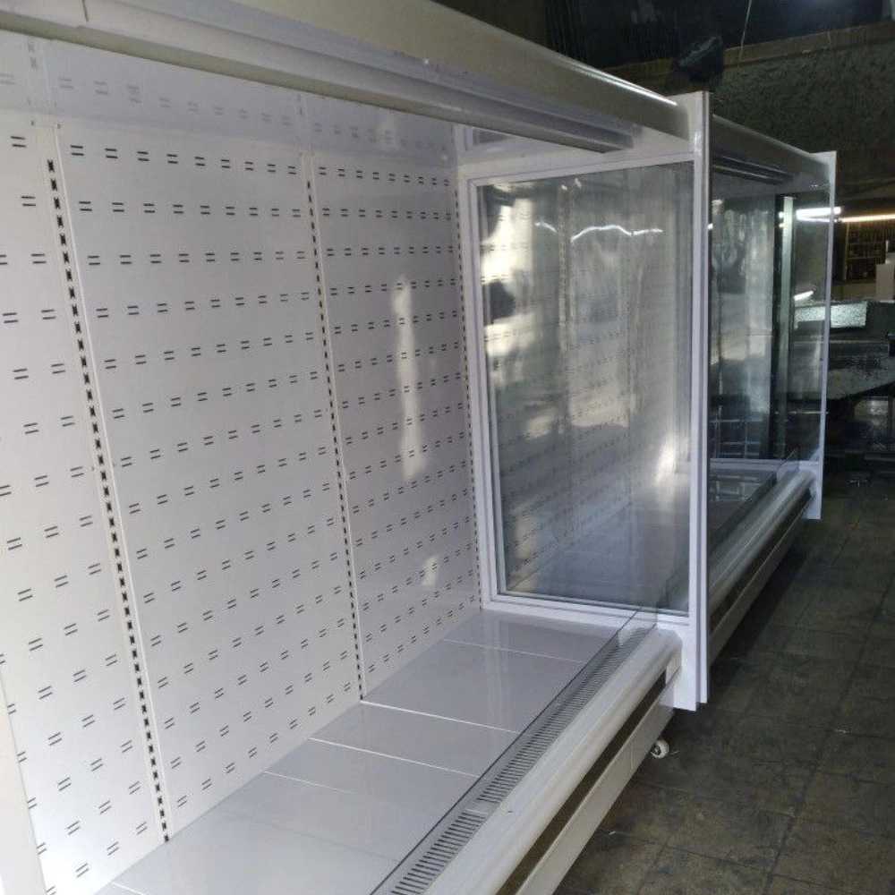 کولاک سرما، تولید یخچال صنعتی فروشگاهی سردخانه هاپیر مارکت در کرج