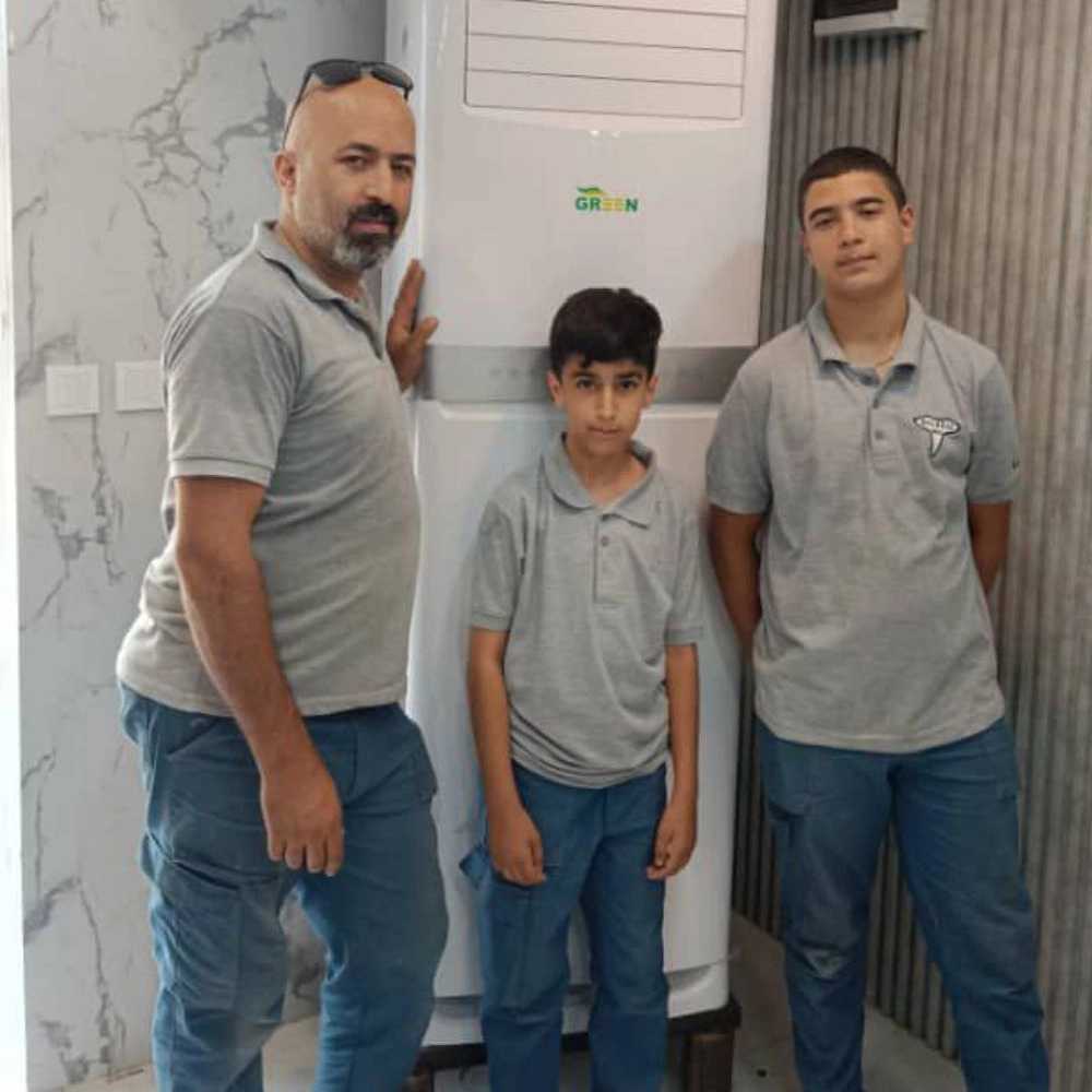 نمایندگی پکیج ایران رادیاتور و کولر اسپیلت گرین رهام