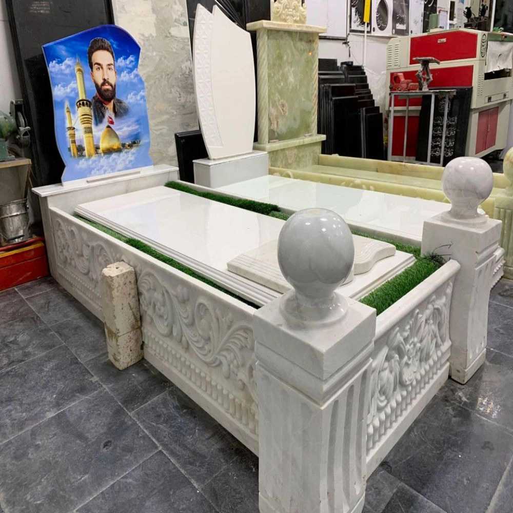 سفارش ساخت و حکاکی سنگ قبر در بیرجند