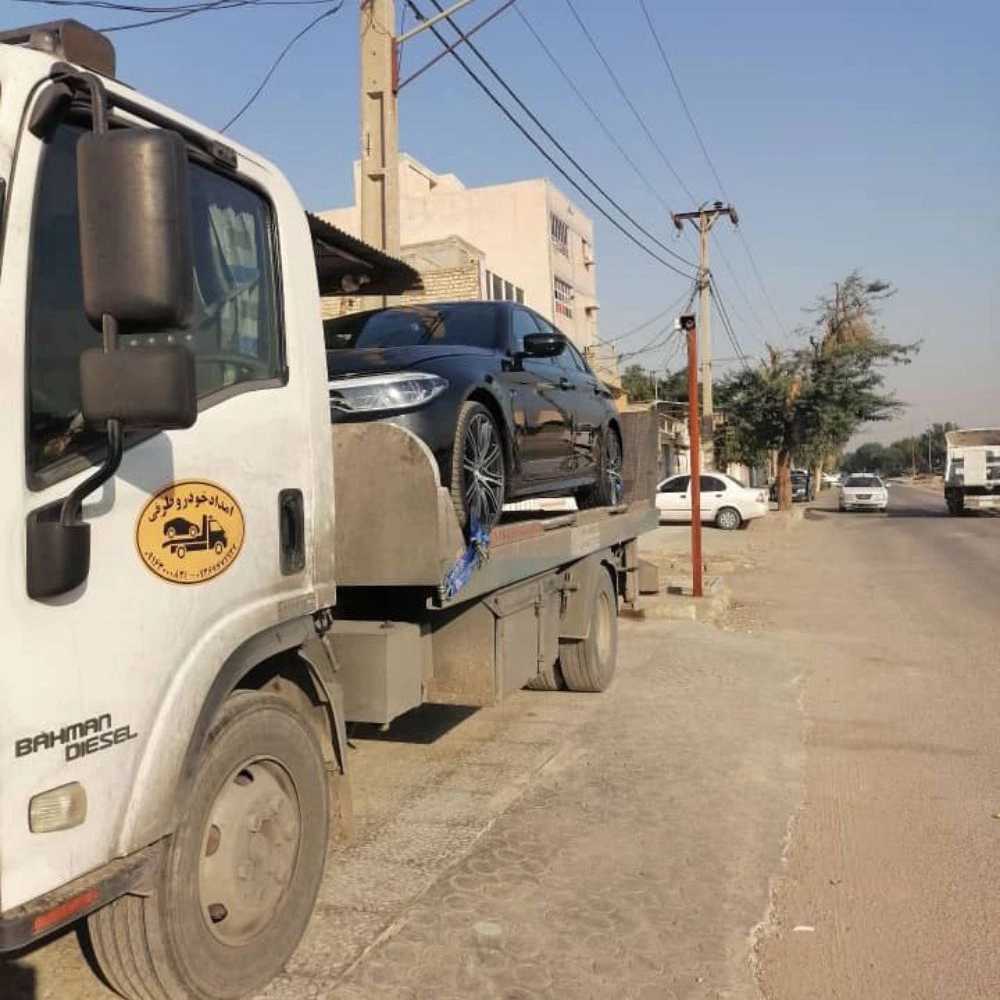 امداد خودرو فوری طرفی اهواز