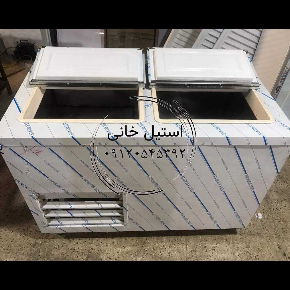 فریزر صندوقی استیل